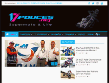 Tablet Screenshot of 17pouces.net